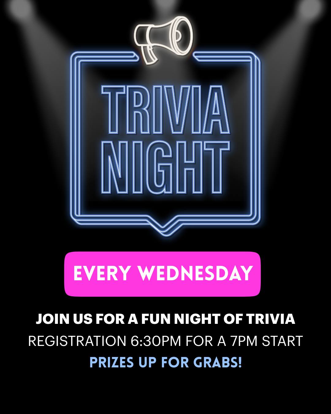 Poster: Trivia Night